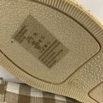 GoldToe Womens Espadrille Flats Canvas Gingham 8 Tan Photo 4