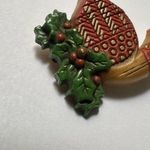 Hallmark  Cards Partridge Christmas Brooch Pin For The 12 Days Of Christmas Photo 4