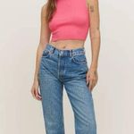 Reformation  Raiden Knit sleeveless tank tie back detail size Large new with tags Photo 0