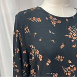 J.Jill Wearever Collection Floral Tunic Top Boho Spring Classic Soft Womens M Photo 2