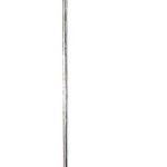 Vintage 60s Gold Tone AB Pink Rhinestone 3D Flower Stick Pin Retro Brooch 3.5” Photo 0