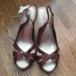 Isaac Mizrahi New Mizrahi crisscross strap sling back shoes Photo 2