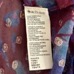 Cleobella Cleobell Evereve Dara Shimmer Confetti Blouse Balloon Sleeves Purple Blue Medium Photo 10