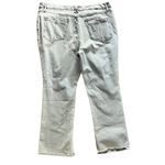 Good American  Good Boy Distressed High-Waist Stretch Straight Jeans size 22 NEW Photo 7