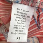 LuLaRoe  Randy Red Grey Blue Printed Baseball Tee Shirt Women's Size X-Small XS Photo 5