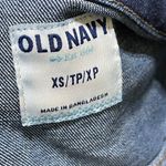 Old Navy  Denim Jean Jacket Size XS Extra Small Dark Wash Stretch Photo 3