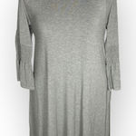 Agnes & Dora  Walker Dress Heather Gray Smocked Sleeve Casual XS Photo 0