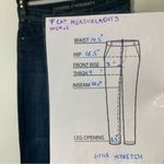 Citizens of Humanity Dani Cropped Straight Leg Cuffed Blue Jeans Size 25 Photo 2