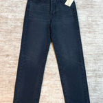 Universal Threads Universal Thread Women’s 4 Mid Rise 80s Slim Blue Dark Wash Jeans Denim Slim Leg Photo 0