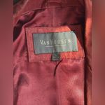Van Heusen Vintage Leather  Western Burgundy Blazer Photo 5