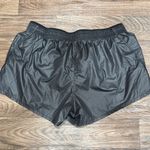 Nike Women's Black Shorts with Silver Swoosh Photo 5