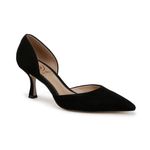 Sam Edelman  Victoria D'Orsay Pointed Toe Pump Size 9.5 Black Suede Photo 9