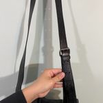 Foley + Corinna Women's Dark Grey Leather Saddle Crossbody Bag Photo 10