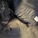 Everyone sucks but me lace floral leggings black size XL edgy grunge rave sexy Photo 6