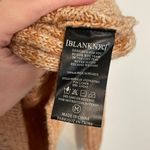 BLANKNYC Heather Ribbed Crewneck Sweater Tan Brown White Marled Winter Photo 9