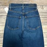 Le Jean Libertine Dark Wash Sabine Ankle Length Straight High Rise Jeans 24 NWT Blue Photo 6