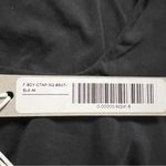 Everlane The Long Sleeve Supima Square Neck Bodysuit Medium Women’s Black NWT. Photo 4