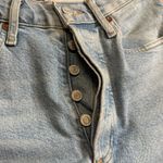 AGOLDE Riley High Rise Crop Straight Jeans in Shiver Size 25 Photo 8