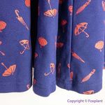 Unique Vintage Gwynnie Bee Umbrella Print Navy Dress, plus size 0X Photo 9