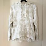 Aerie  White & Green/Grey Tie Dye Hoodie Sweatshirt Photo 0