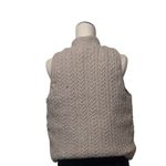 Joie NWOT  Chunky Cable Knit Zip-Up Sweater Vest in Taupe
Beige Photo 3