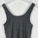 Aerie NWT  Ribbed Tank Top Sleeveless Stretch Basic Charcoal Gray Size XS NEW Photo 4