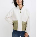 Madewell Fleece Quilted Pocket Popover Jacket Photo 0
