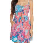 Lilly Pulitzer NWT  Christine Dress Coral‎ Reef Sz 0 Photo 0