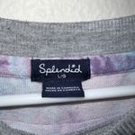 Splendid Cozy Fleece Pastel Tie Dye Pullover Sweater Photo 4