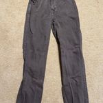 Abercrombie & Fitch The 90s Straight Ultra High Rise Jeans In Brown Photo 0
