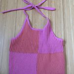 PacSun Sweater Pink Halter Top Photo 0
