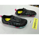 Woman’s NWOT Athletic Hiking Water Shoes 8.5 Multicolor Zip Close Black Photo 1