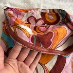 Garage 80’s Floral Pattern Strapless Dress Photo 2