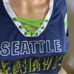 Seattle Seahawks Navy Blue Jersey Size M Photo 12