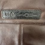 Fossil  Vintage 75082 Brown Multi Pocket Brass Hardware Shoulder Bag Purse Photo 2