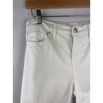 Ella Moss Womens White Jeans Size 4 Cotton & Spandex Blend Photo 3