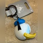 Disney 2024  PARKS Donald Duck Angry Face Head Flair Keychain Bag Charm NWT Photo 3