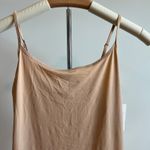 Auden Women's Pearl Tan Micro Cami with Adjustable Straps Photo 5