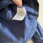 Nike Women's Blue Red Patchwork/Color Block Cropped Long Sleeve T Shirt Size XS Photo 5