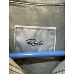 Rails Womens Size Small Soren Tencel Lyocell Button Up Shirt Utility Green Photo 3