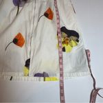 Obey White and Purple Puff Sleeve Mini Dress Small Photo 6