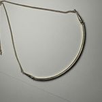 Kendra Scott  Scottie CZ Cubic Zirconia Necklace Adjustable Length Curved Bar Photo 8