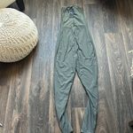 Club L  Go Baby Khaki Maternity High Neck Sleeveless Jumpsuit Photo 5