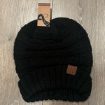 Black Knit Beanie Size undefined Photo 0