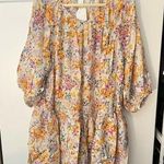 H&M Floral long sleeve ruffle dress Photo 0