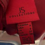 JS Collections  Velvet Sheer Cutout Gown Photo 5