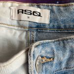 RSQ Womens Two Tone Multi Panel Crop Cropped Jeans 32x27 Waist 32” Size 30 Photo 6