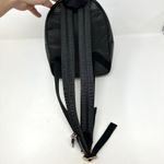 Coach Mini Charlie Pebbled Leather Backpack Black Photo 4