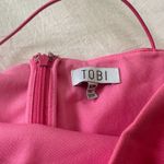 Hot pink strappy mini dress Photo 1