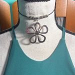 Q&A Elegant Teal Layered Tank style Top Photo 1